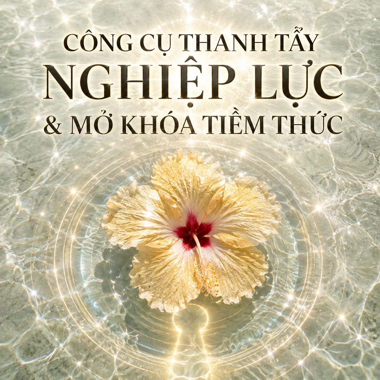 CÔNG CỤ THANH TẨY NGHIỆP LỰC & MỞ KHÓA TIỀM THỨC (KARMA & BLOCKAGE RELEASE MANIFESTATION KIT)