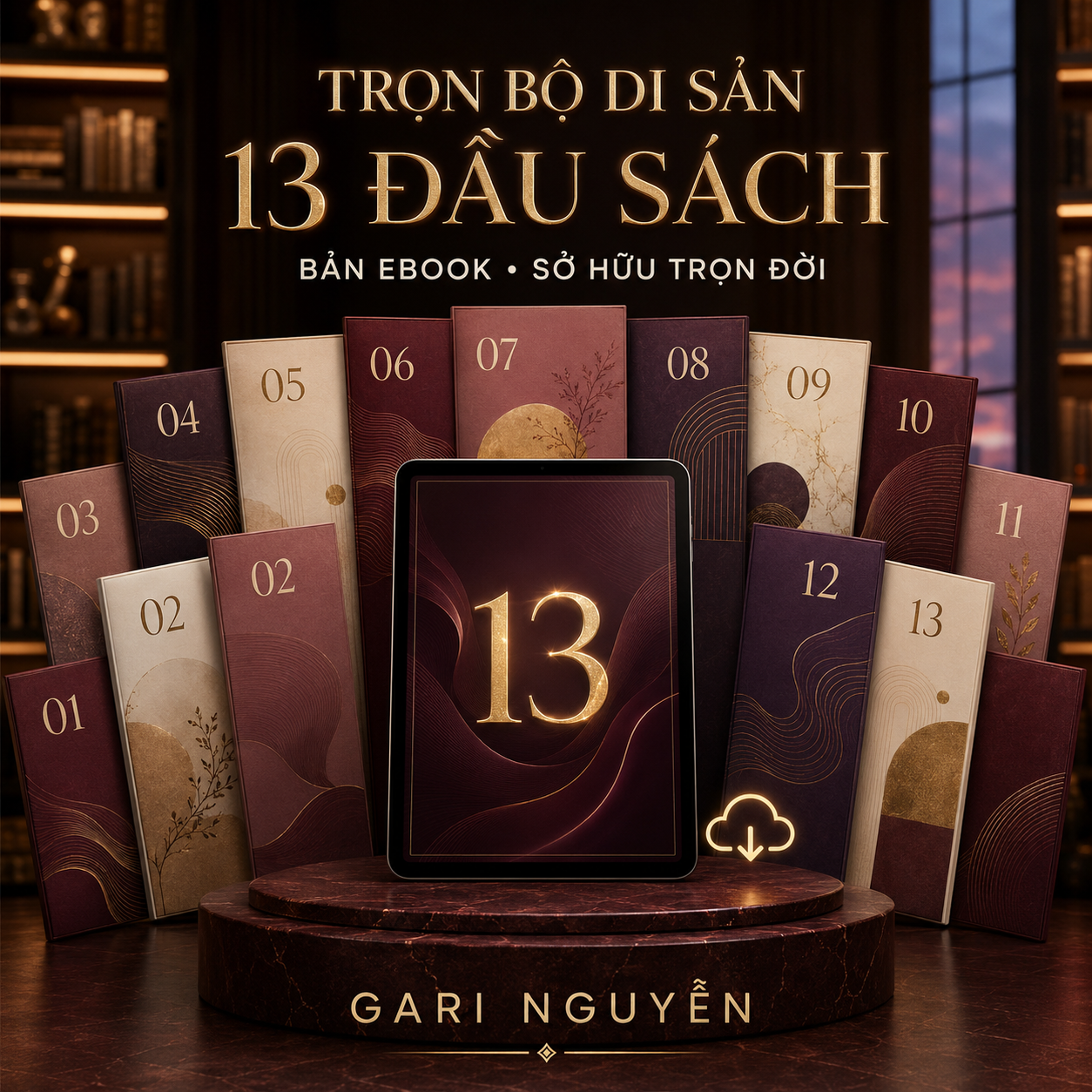 TRỌN BỘ DI SẢN 13 ĐẦU SÁCH (BẢN EBOOK - SÁCH ĐIỆN TỬ)