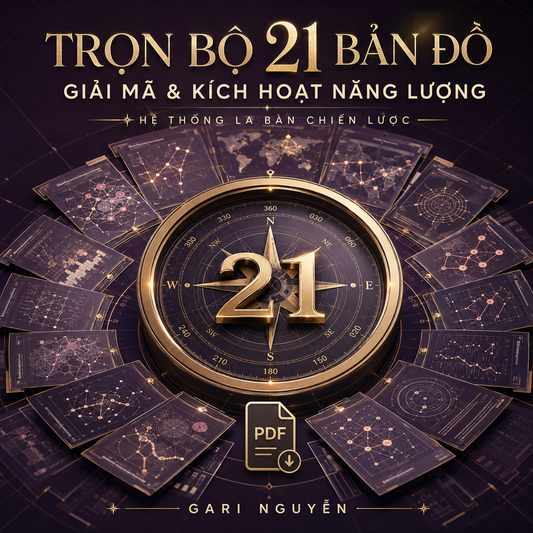 TRỌN BỘ 21 BẢN ĐỒ GIẢI MÃ & KÍCH HOẠT NĂNG LƯỢNG