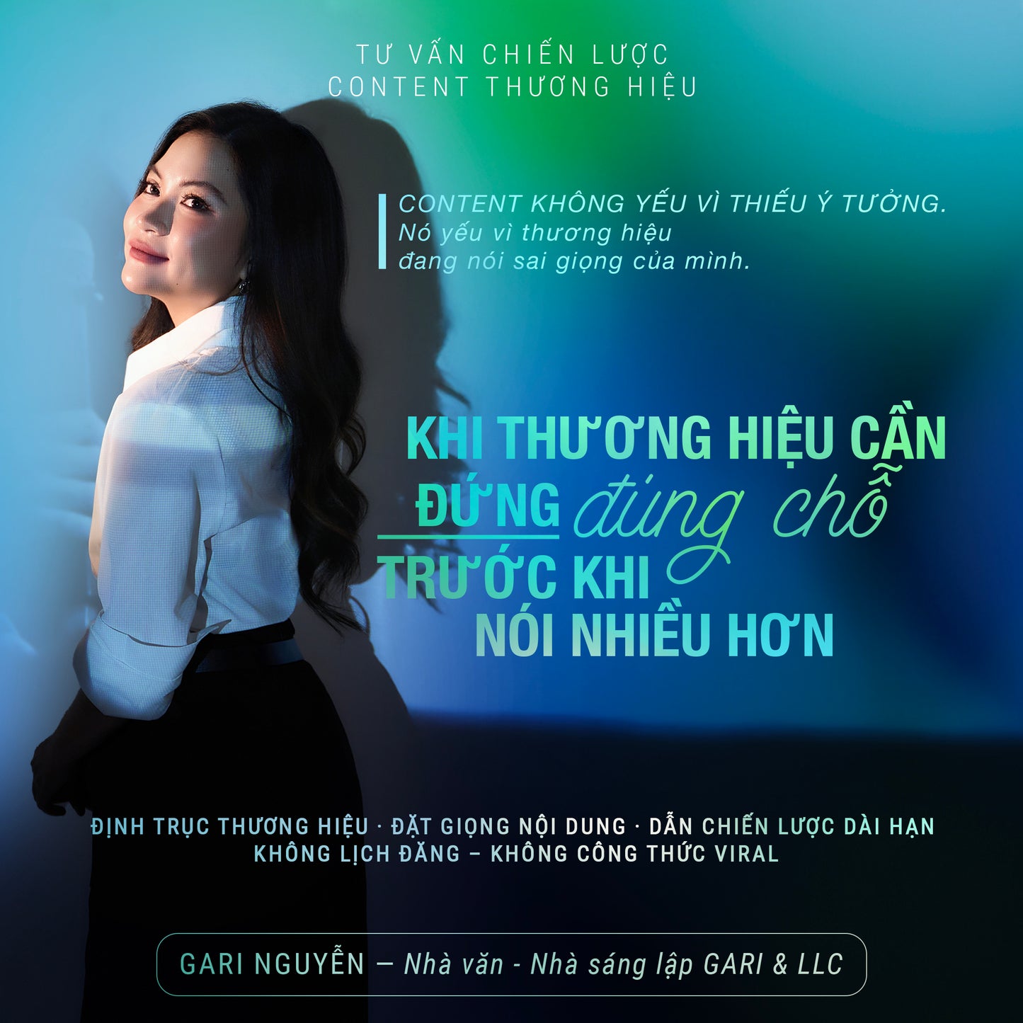 [BRAND STRATEGY] TƯ VẤN ĐỊNH VỊ THƯƠNG HIỆU & CHIẾN LƯỢC NỘI DUNG