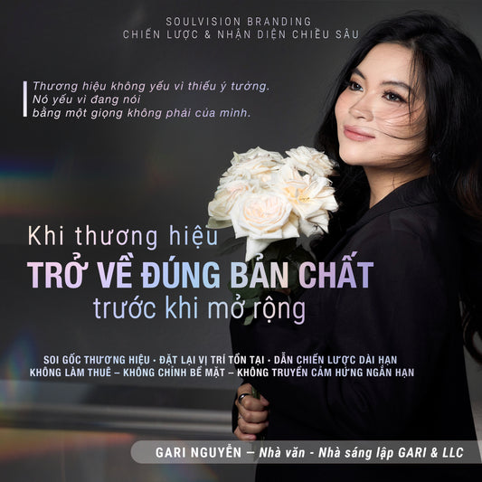 [BRAND STRATEGY] ĐỊNH HƯỚNG CẤU TRÚC & CHIỀU SÂU NHẬN DIỆN