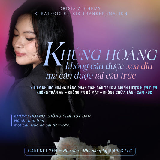 [PRIVATE CRISIS ADVISORY] TÁI ĐỊNH VỊ THƯƠNG HIỆU KHI MỌI THỨ ĐÃ LỆCH