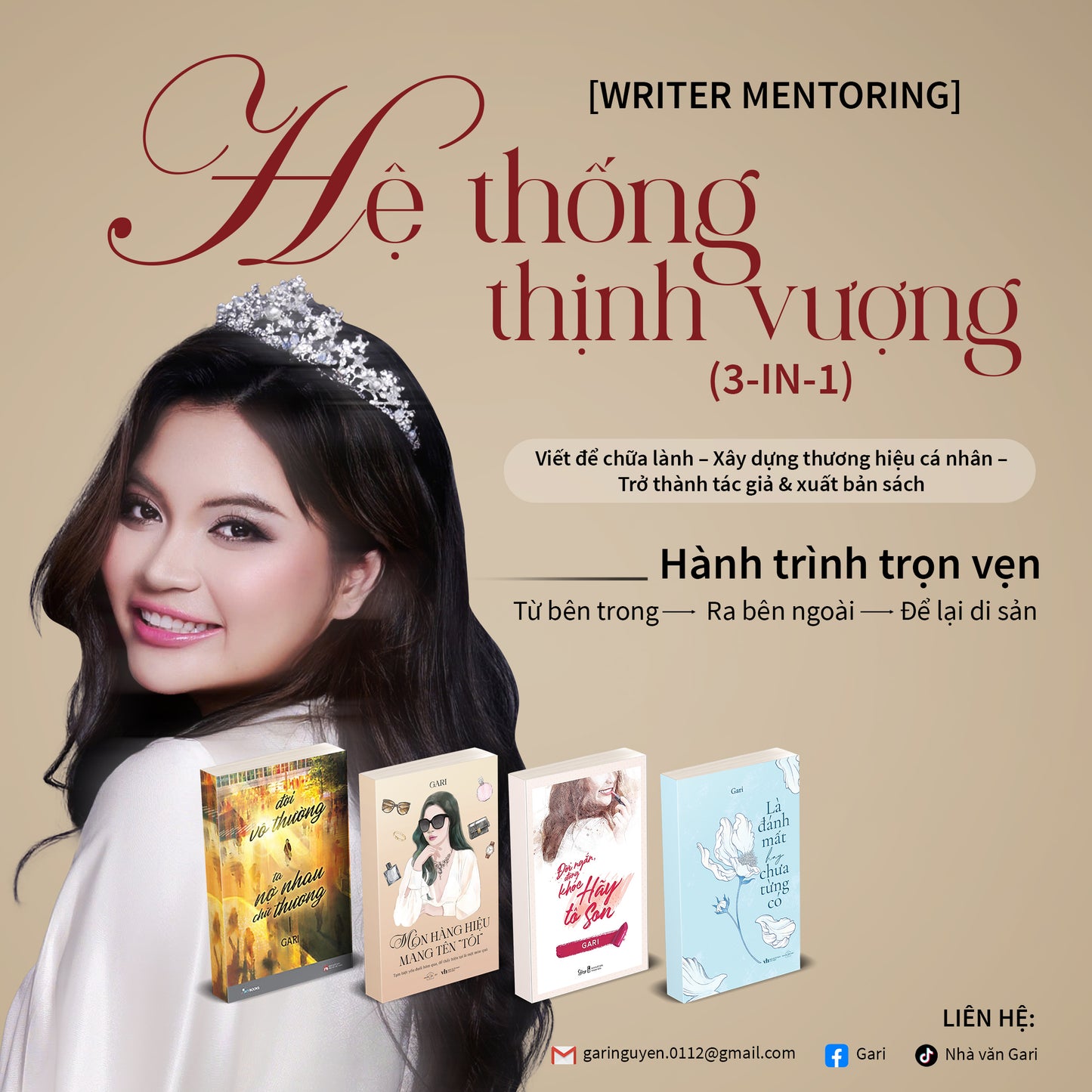 [HỆ THỐNG VIẾT 3 TRONG 1] XÂY DỰNG TƯ DUY, THƯƠNG HIỆU & TÀI SẢN TRÍ TUỆ
