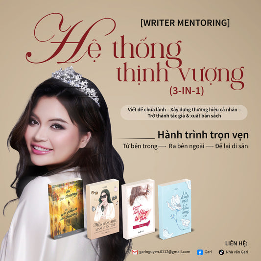 [HỆ THỐNG VIẾT 3 TRONG 1] XÂY DỰNG TƯ DUY, THƯƠNG HIỆU & TÀI SẢN TRÍ TUỆ